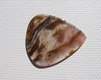 Flame Agate - Gemstone Guitar Pick - Rock Guitar Pick
