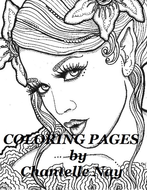 Fancy Faces Coloring Pages For Adults Coloring Pages