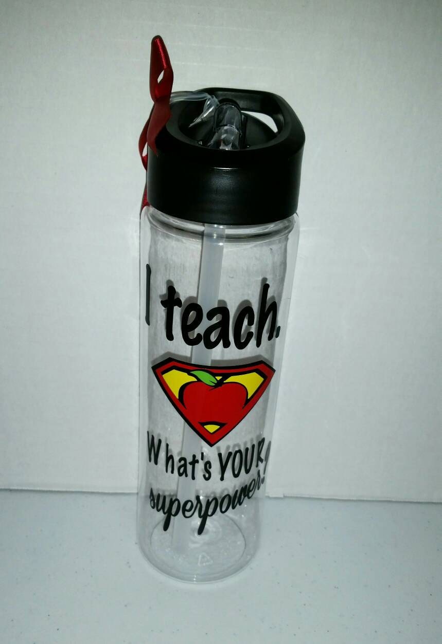 Teacher Gifts Teacher Water Bottle Personalized Teacher