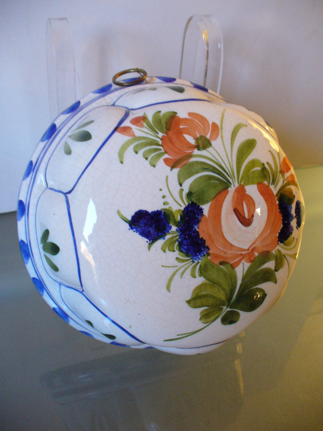 Vintage Bassano Made in Italy Ceramic Wall Hanging