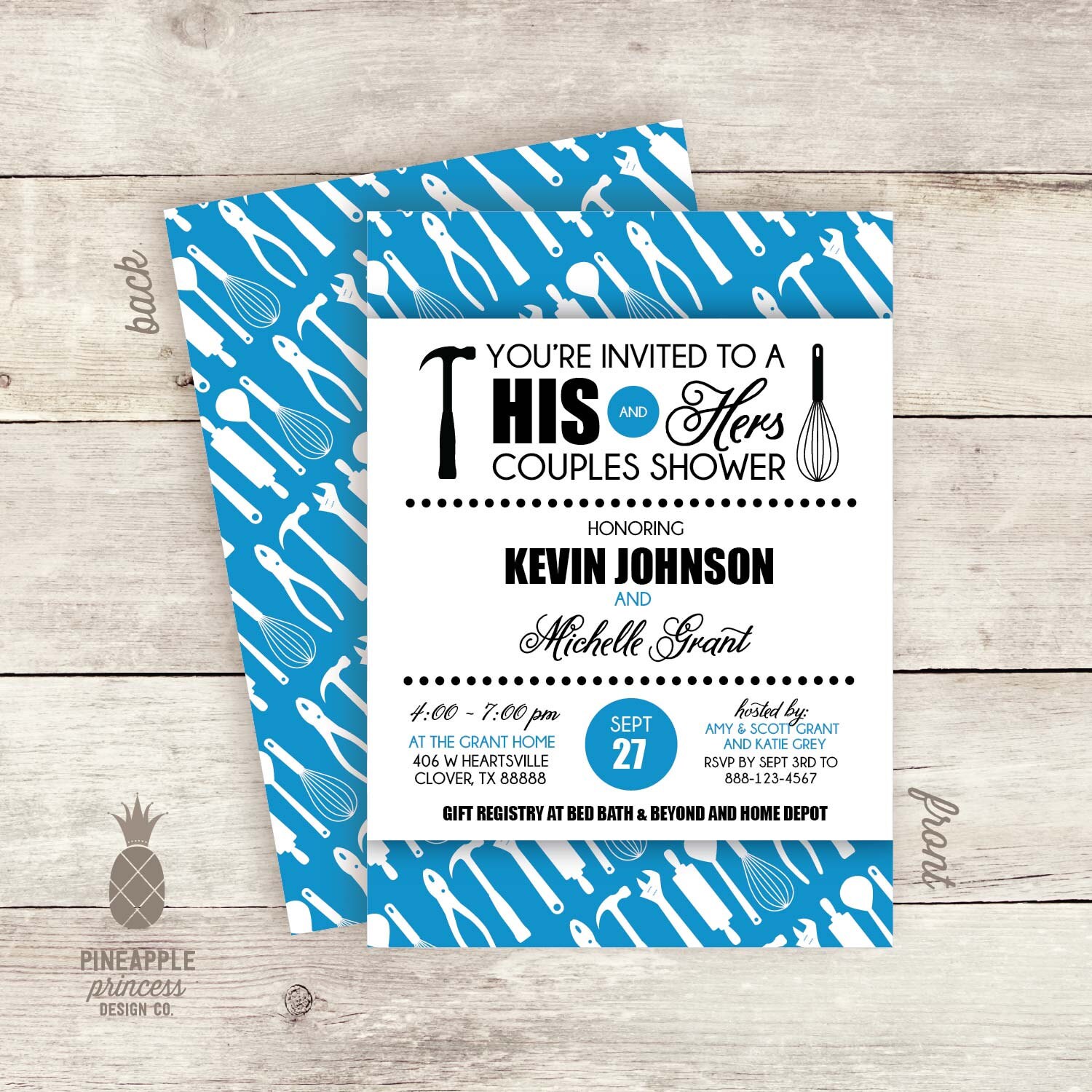 His And Hers Shower Invitations 9