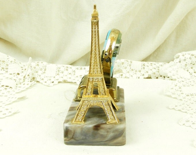 Vintage French Parisian Souvenir Perpetual Calendar / French Decor / Retro Vintage Home Interior / Office / 1960s / Bureau / Man Cave Gift