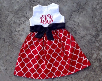 Baby girl christmas outfit baby girl clothes baby by SewChristi