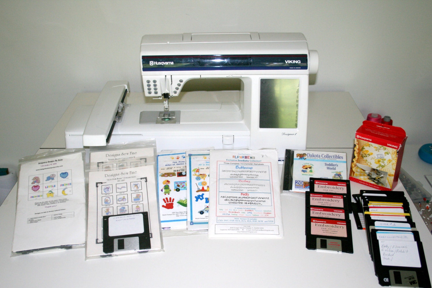 Embroidery Sewing Machine Viking Designer 1 Free by MeeMawsBags