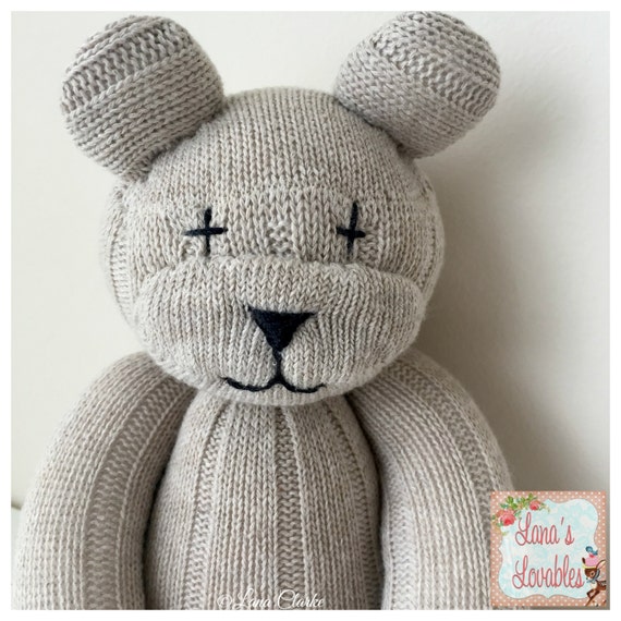 no sew sock teddy bear