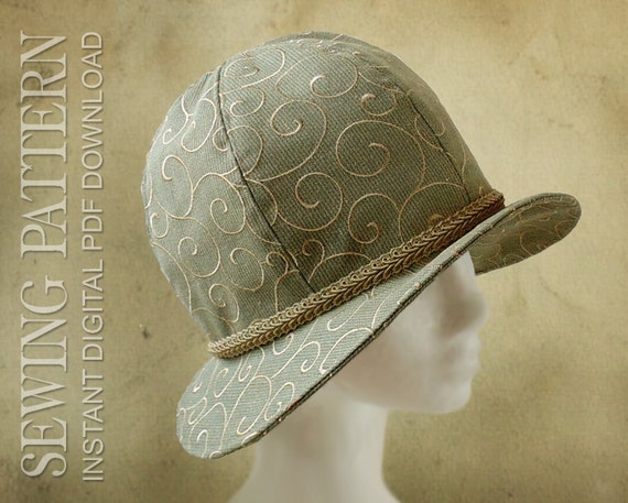 SEWING PATTERN - Sybil, 1920's Hat for Child or Adult