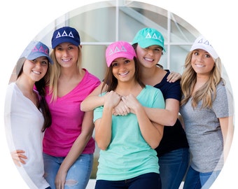 Sorority Hat, Active Wear, Baseball Cap Style, Stylish Cap for Working Out in the Gym. Weekend Warrior Cap, Back to College in Style