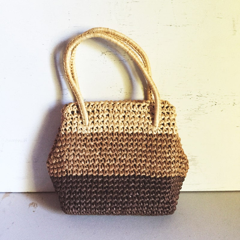 Mocha Brown Crochet Handbag – Haute Juice