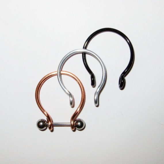 Frenum Loop Hoop Ring Pierced Cock Ring Body Accessories Under