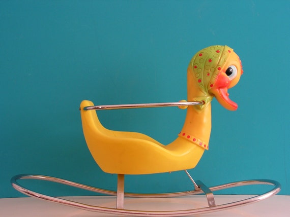 donald duck rocking horse