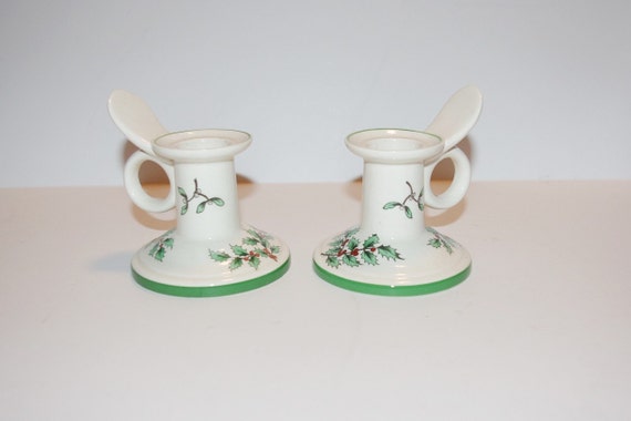 spode candle holders christmas tree low style set of 2 spode candle holders christmas tree low style set of 2