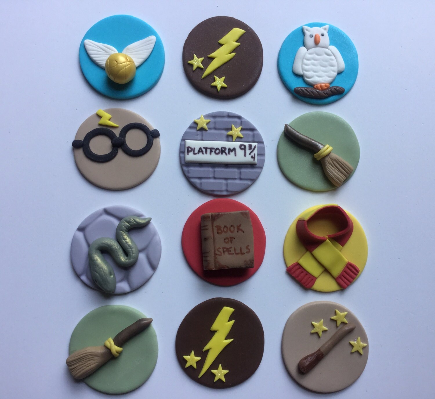 Harry Potter inspired Cupcake Toppers