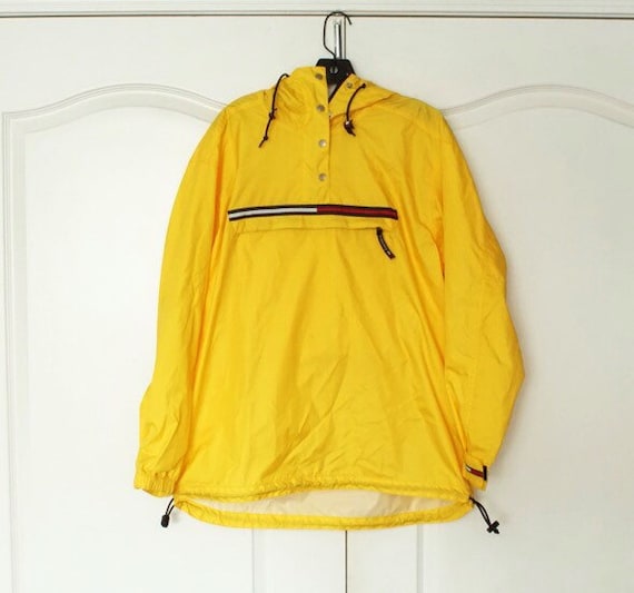 New Deadstock TOMMY HILFIGER Yellow 90's Vintage