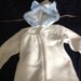 Infants Easter Bunny Costume ~ Hooded Footiess - Easter / Halloween Costume, Dress Up, Role Play, Reenactment