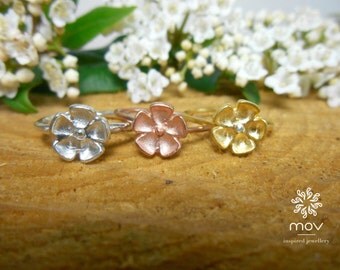 Flower Spring Ring