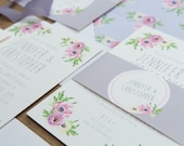 Pretty Pastels Floral Wedding Invitations And Stationery