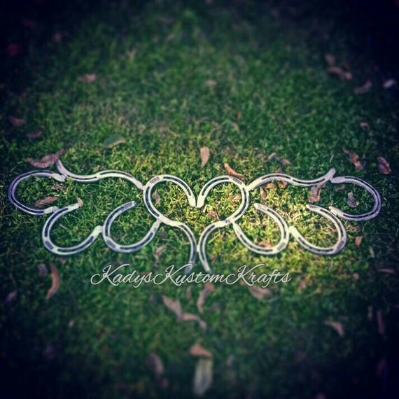 Rustic Horseshoe Angel wings Angel wing by KadysKustomKrafts