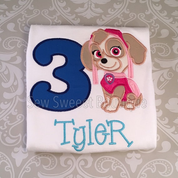paw patrol skye tshirt