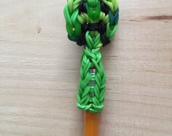 MINECRAFT party favors. Pencil topper/Puppet.