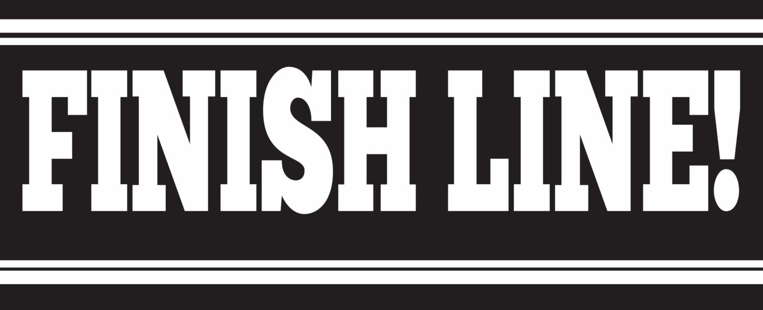 Printable Finish Line Banner Printable Word Searches