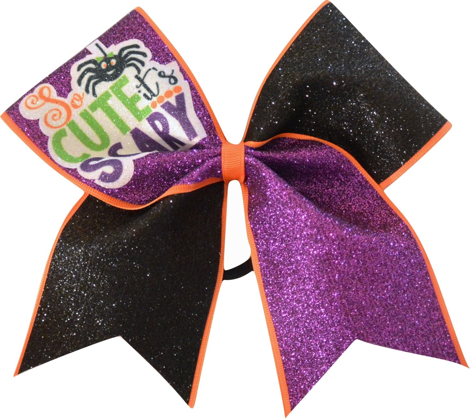 So Cute It�s Scary Cheer Bow Halloween Cheer Bow