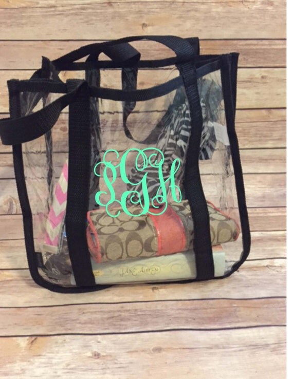 Clear Tote Bag Clear Game Day Bag Ball Game Tote See
