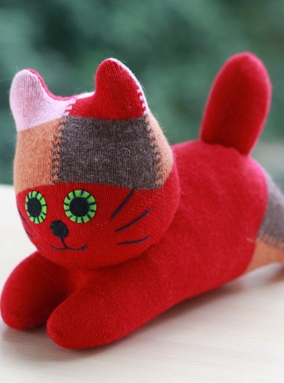 Personalized Stuffed cat Stuffed animal plush toys by Toyapartment