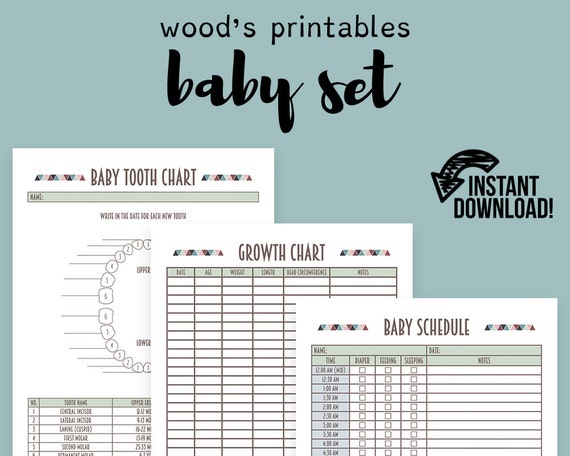 Baby Binder PDF Printable Binder Printables Home Binder
