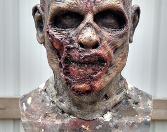 Custom made Foam Latex Zombie mask