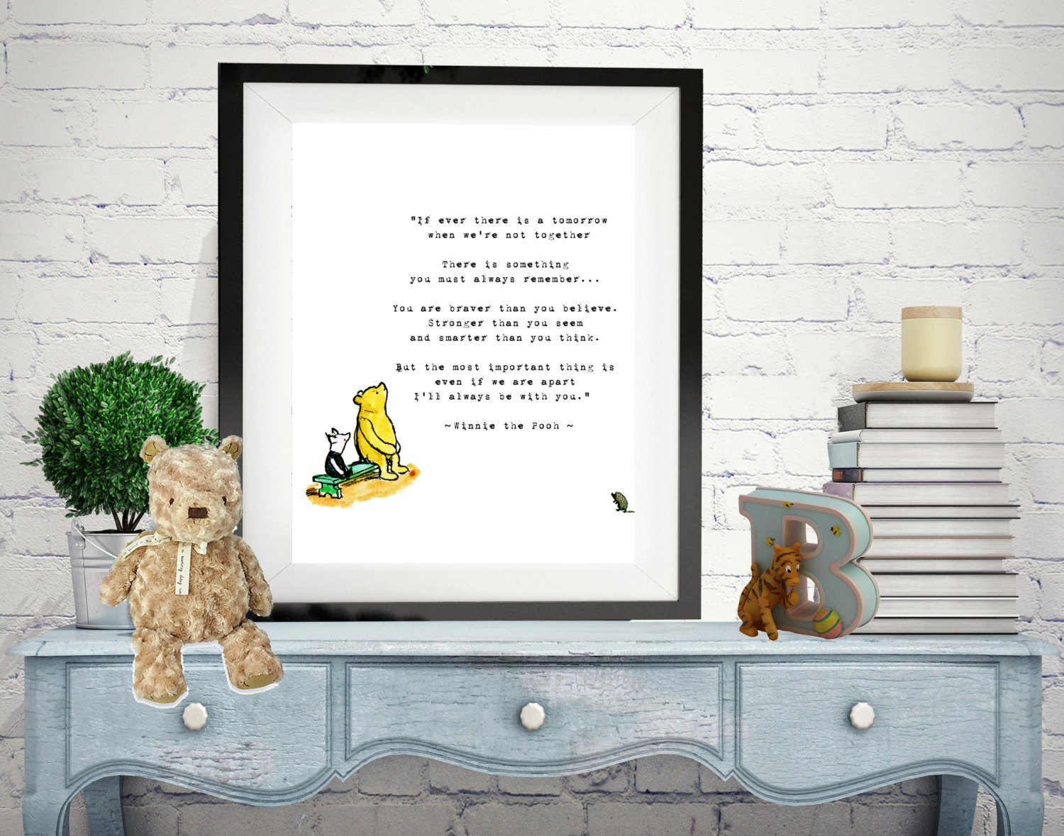 Winnie the Pooh Wedding Quotes Pooh Baby by SerendipityPaperieUK