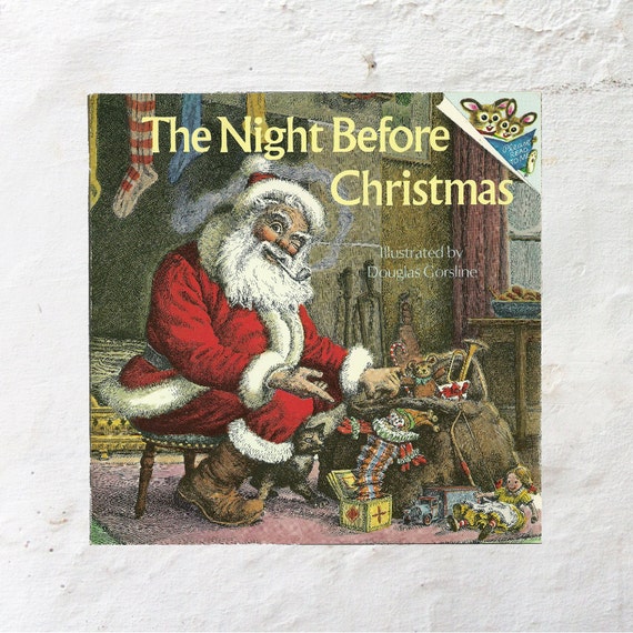 Children's Xmas Book The Night Before Christmas by TheBookCottage
