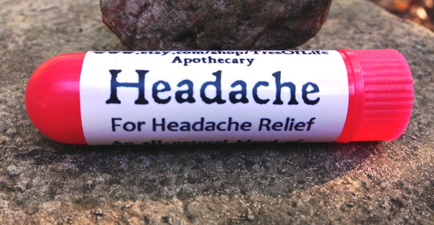 Headache Inhaler For Headaches & Migraines by TreeOfLifeApothecary