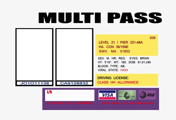 multipass template