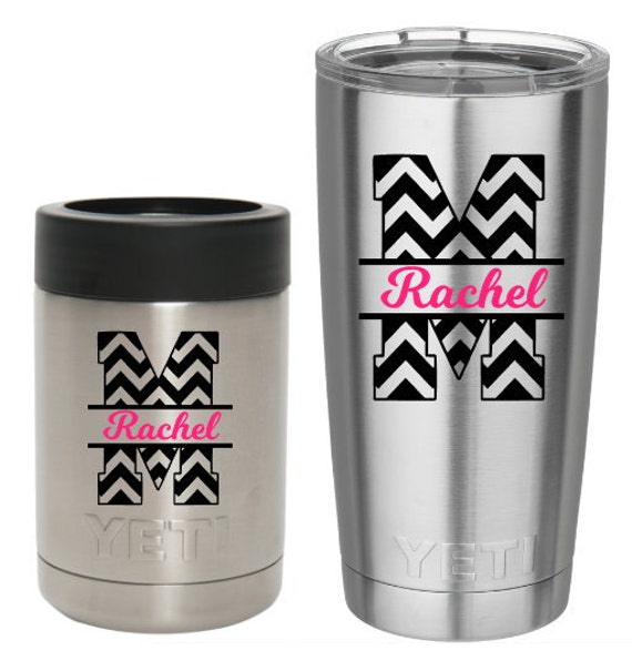 decals tumbler cup by Cup Tumbler Decal oPixelParadise Yeti Decal Yeti CHEVRON