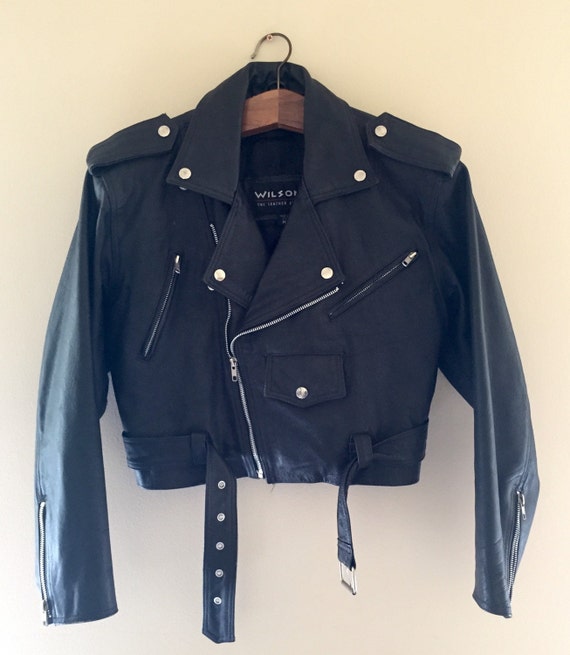 bad ass women's leather jacket by Wilson by VariousNefarious