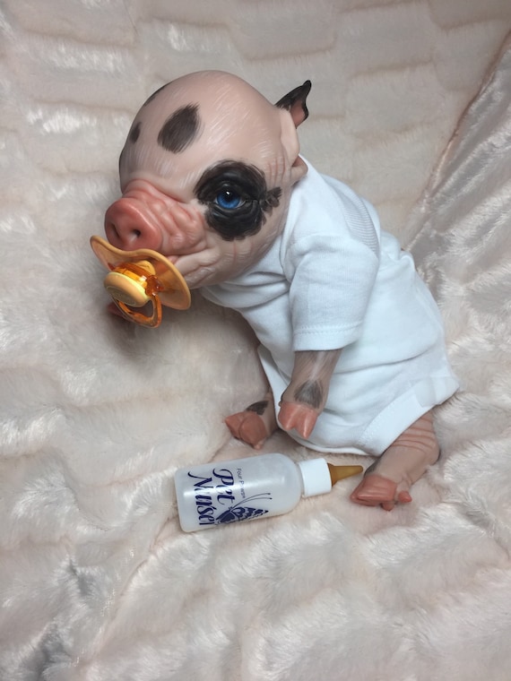 reborn piglet doll