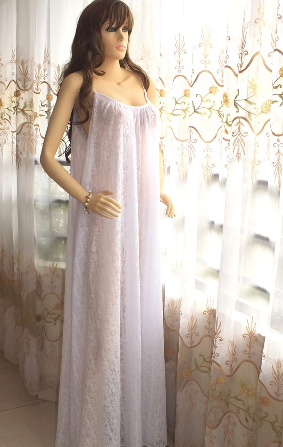 100% Cotton White Bridal Sleepwear L-XL-XXL Bridal by ...