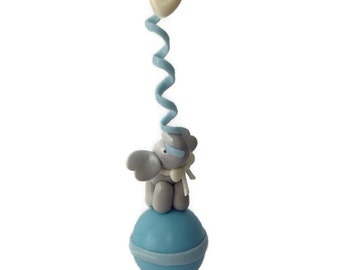 It's a Boy Cake Topper, Elephant Cake Topper, Baby Shower Cake Topper..