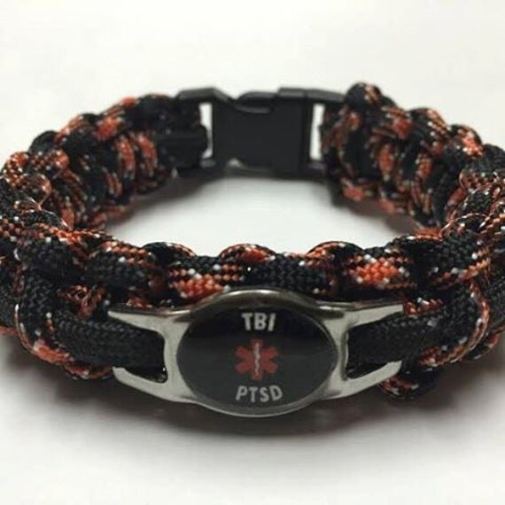 TBI PTSD Medical Alert Bracelets