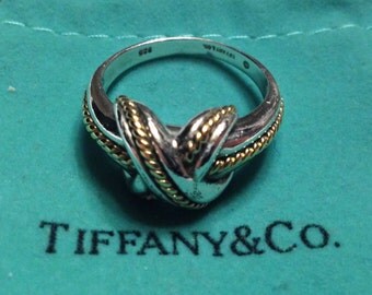 tiffany earring 925&750