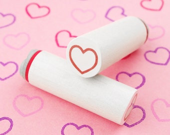 Heart - mini stamps/Lüttje stamp Ø 1,1 cm