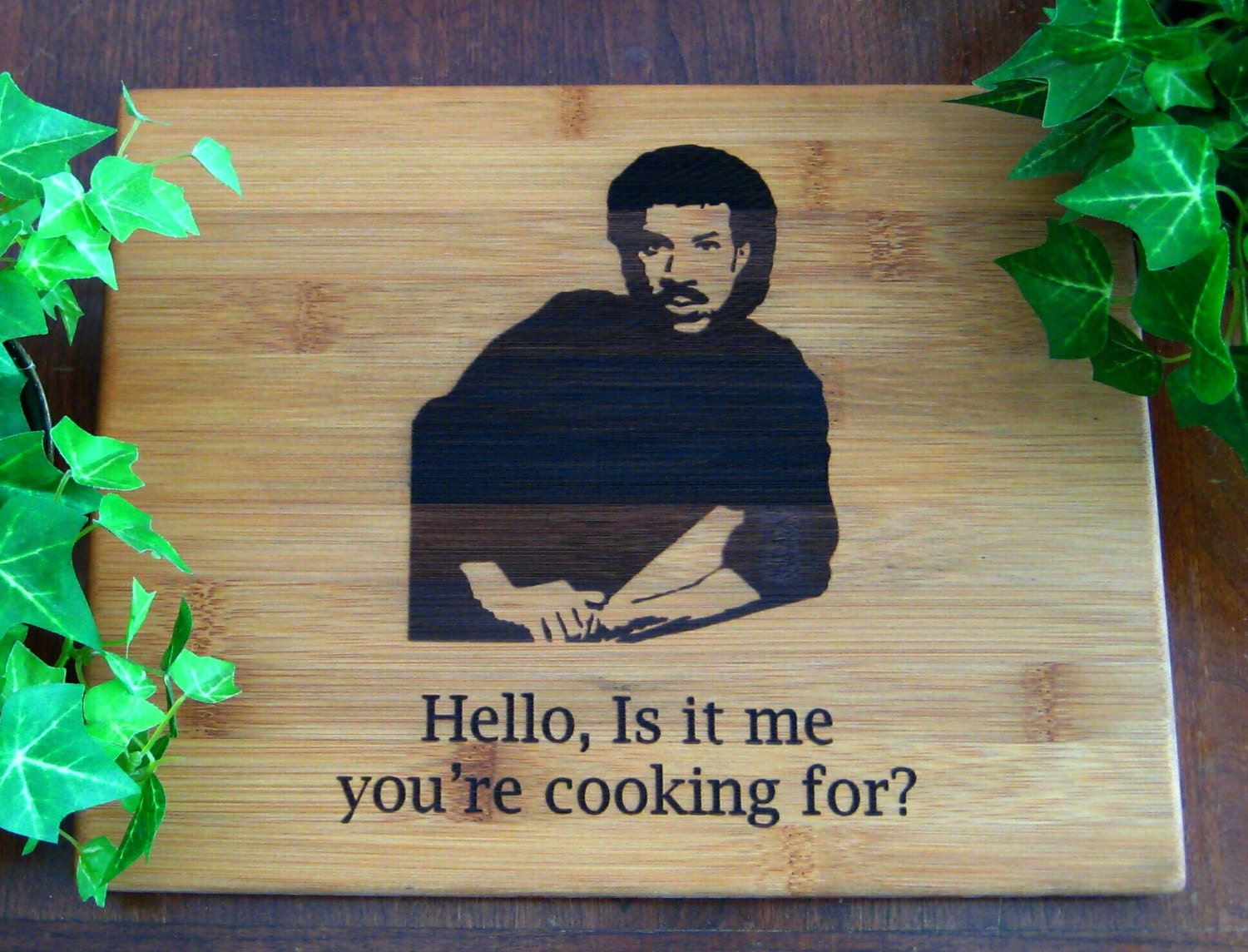 Hello Is It Me You Re Cooking For Lionel Richie By MZBETZY On Etsy