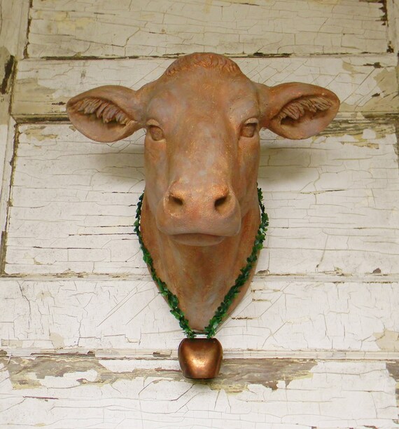 Faux Cow HeadFaux TaxidermyAnimal HeadFaux Cow HeadFaux