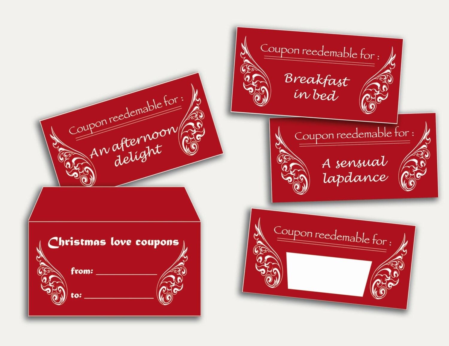 Make girlfriend coupon book