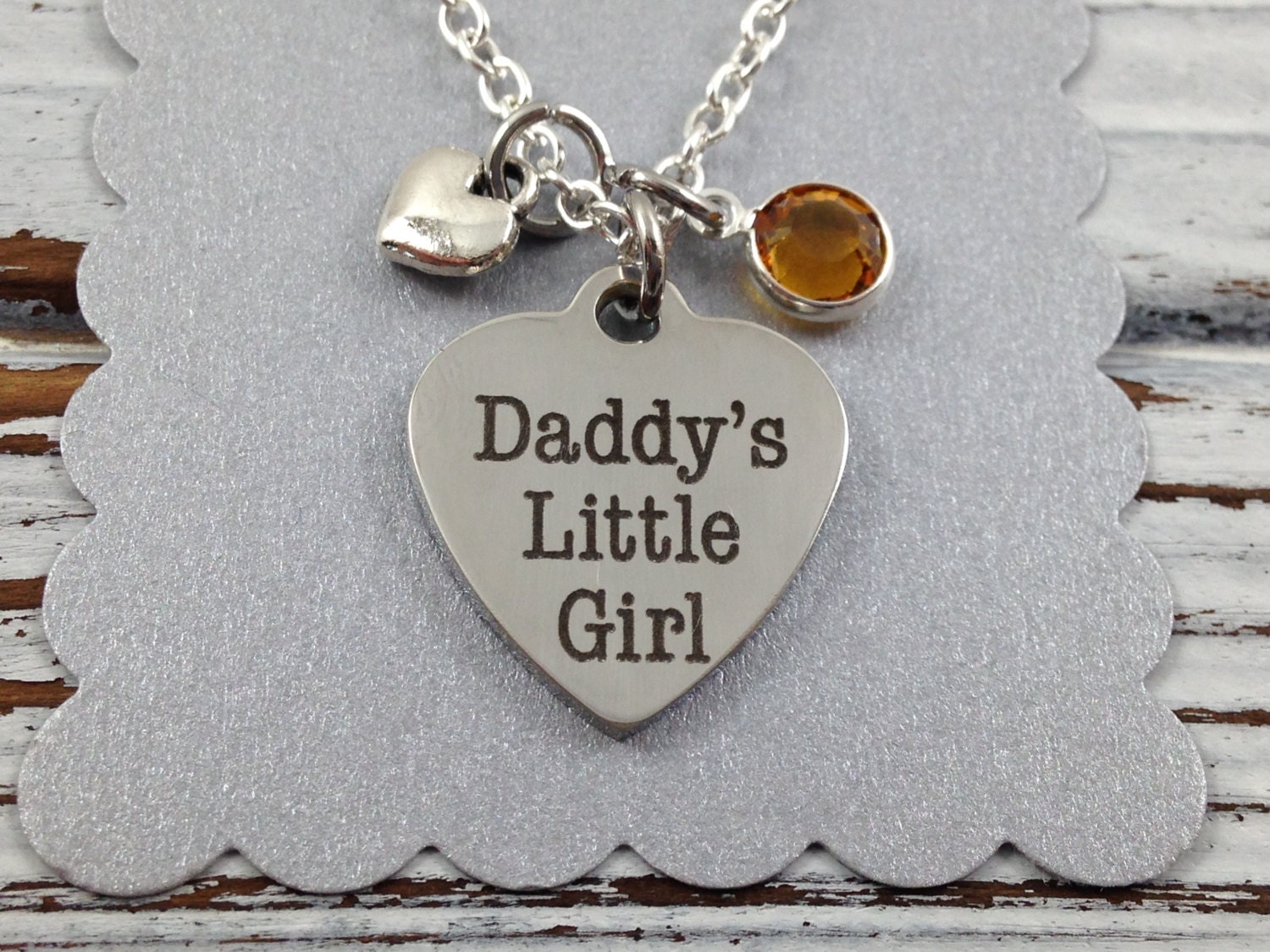 Daddy's Little Girl Necklace Daughter Necklace Daughter