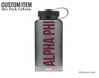 Alpha Phi Simple Water Bottle Sorority