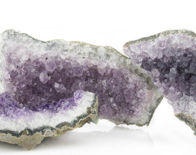 Amethyst Geode Cluster for Home Decor and Reiki Trinity