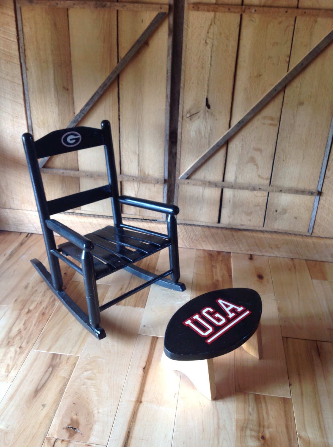 University of Rocking Chair and Stool Haute Juice