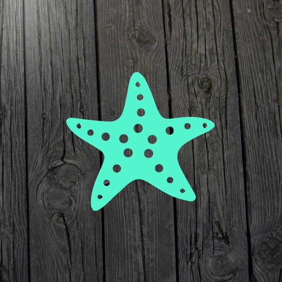 Starfish decal Starfish sticker Starfish window by MarylandCorvus