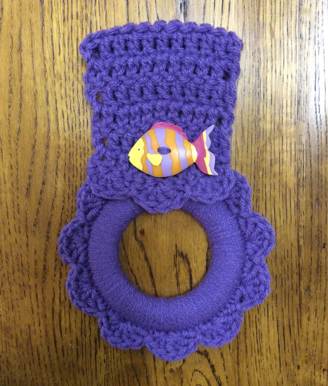Kitchen towel hanger oven towel holder fish beach